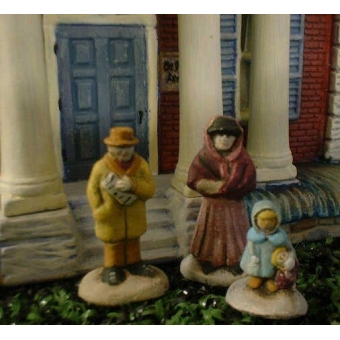 Plaster Molds - 3 Village People